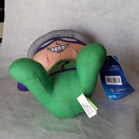 DC Comics Justice League "The Riddler" 9 Inch Plush Doll - Picture 4 of 8